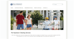 Desktop Screenshot of firstimpressionscleaningservices.com